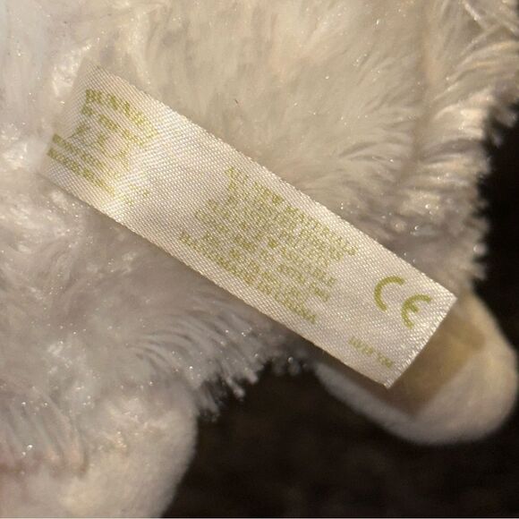 Bunnies By The Bay White Wee Kiddo Bunny Rabbit Small Plush Easter Girly Baby - Picture 7 of 7